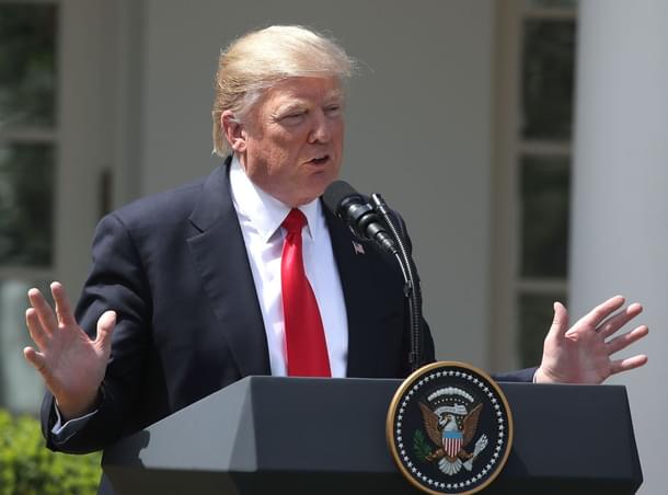 US President Donald Trump. (GettyImages)